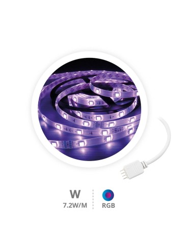 Rolo Fita LED 5M 7,2W/M RGB 24V