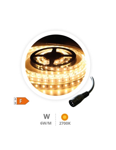 Rollo 5M tira LED 6W/M 2700-3000K 24V