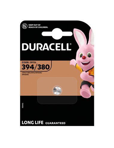 Pila para Reloj Duracell 394 (SR45) - Blister de 1