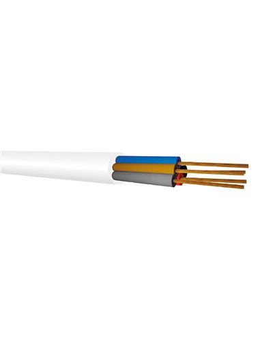 Roll 100M Shielded Cable 2+4 conductors