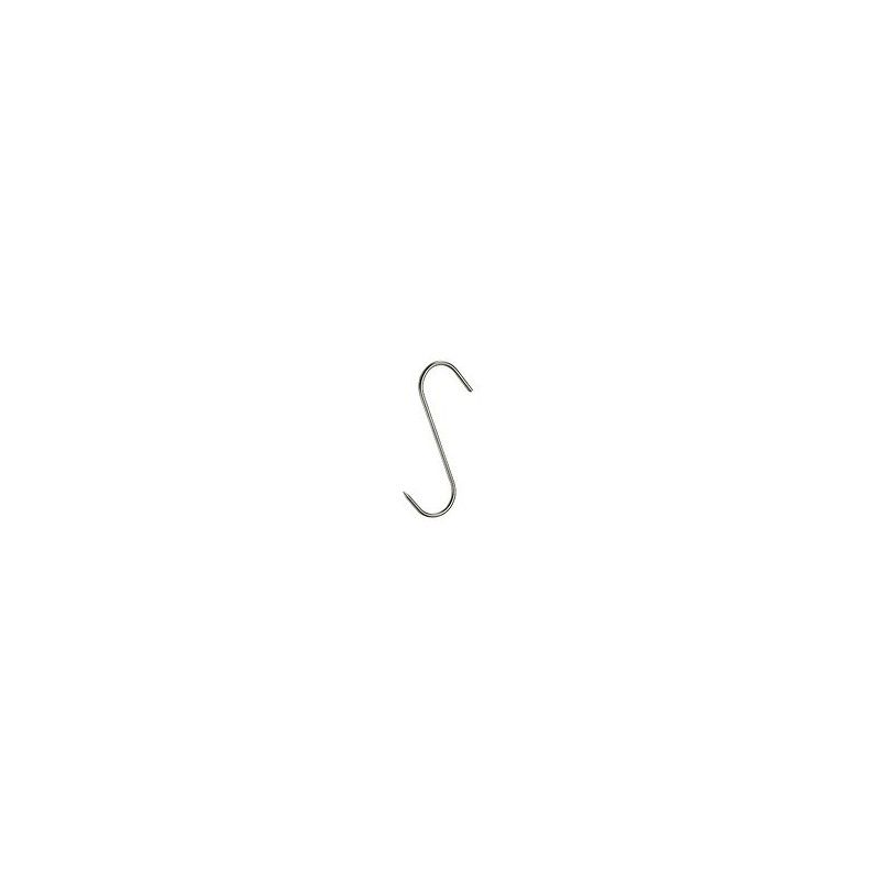 Stainless Steel Butcher's Hook Nº 4 160 x 6 x 160 mm.