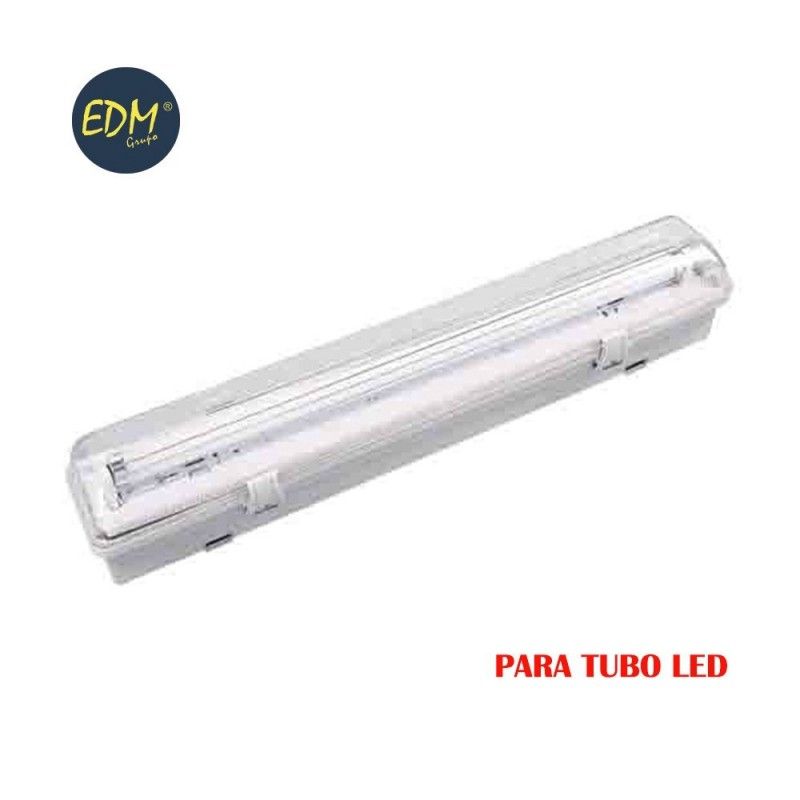 Fita impermeável para tubo LED eq 1x18w 65 cm EDM IP44