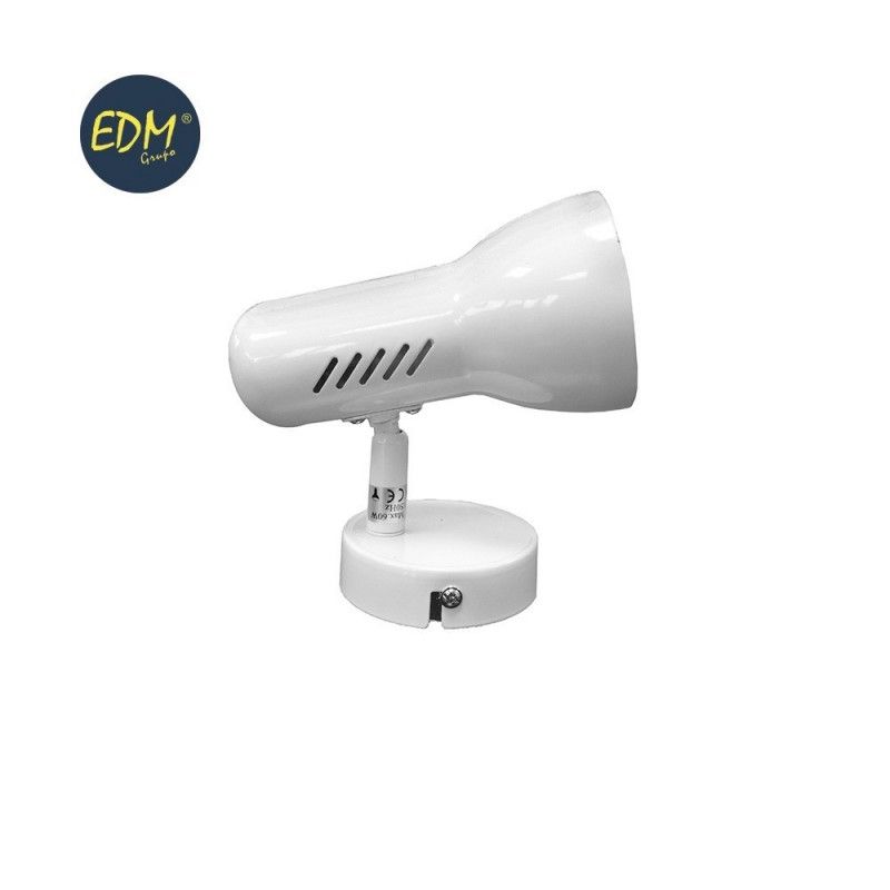 Foco 1 elemento blanco modelo galaxy EDM