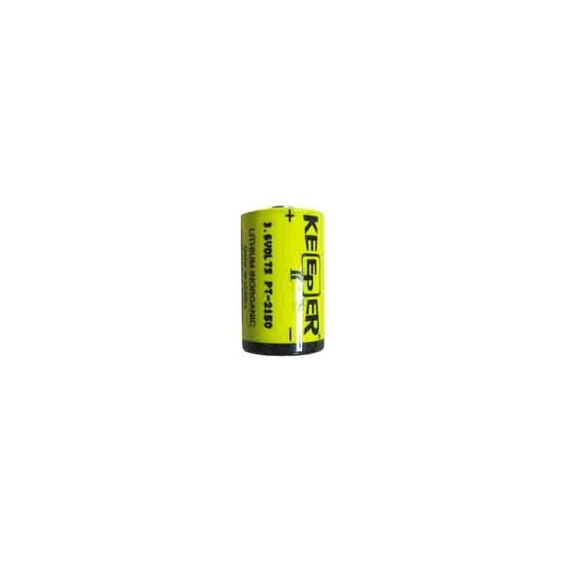 Bateria de lítio lpt2 150 1/2 3,6v mod 14250 1200mah ø14,5x25,5mm