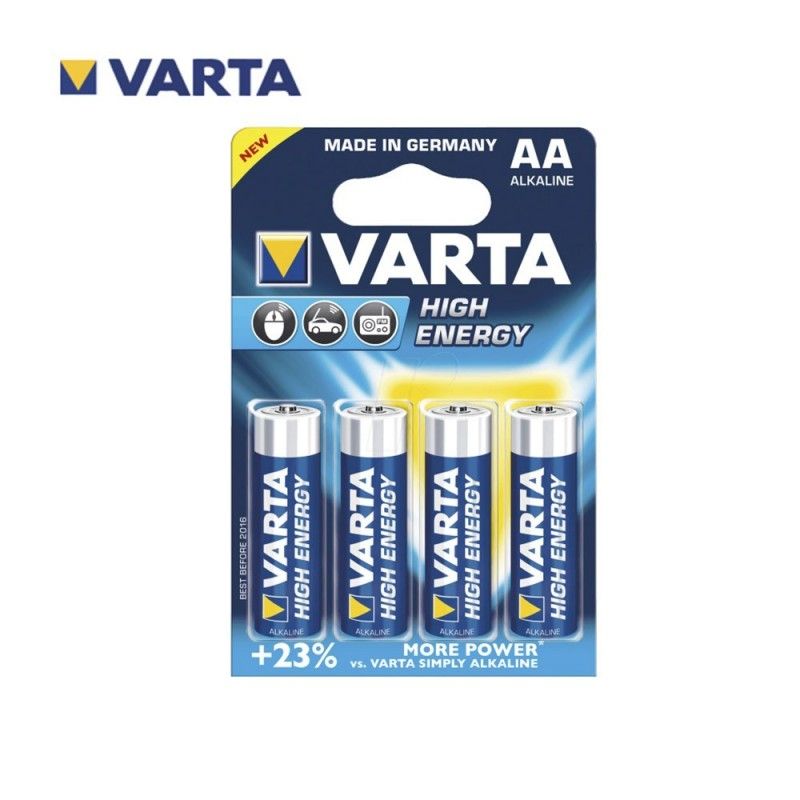 Pila varta alkalina lr6 aa (blister 4 pilas)