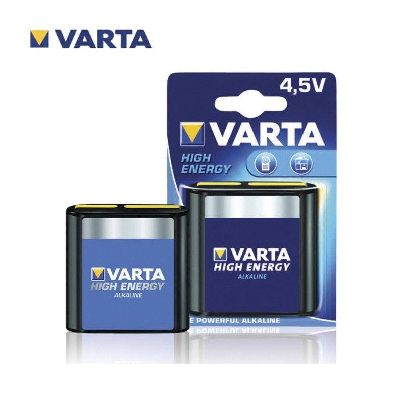 Bateria alcalina Varta de longa duração 3lr12 blister 1 unidade 62x22x67mm