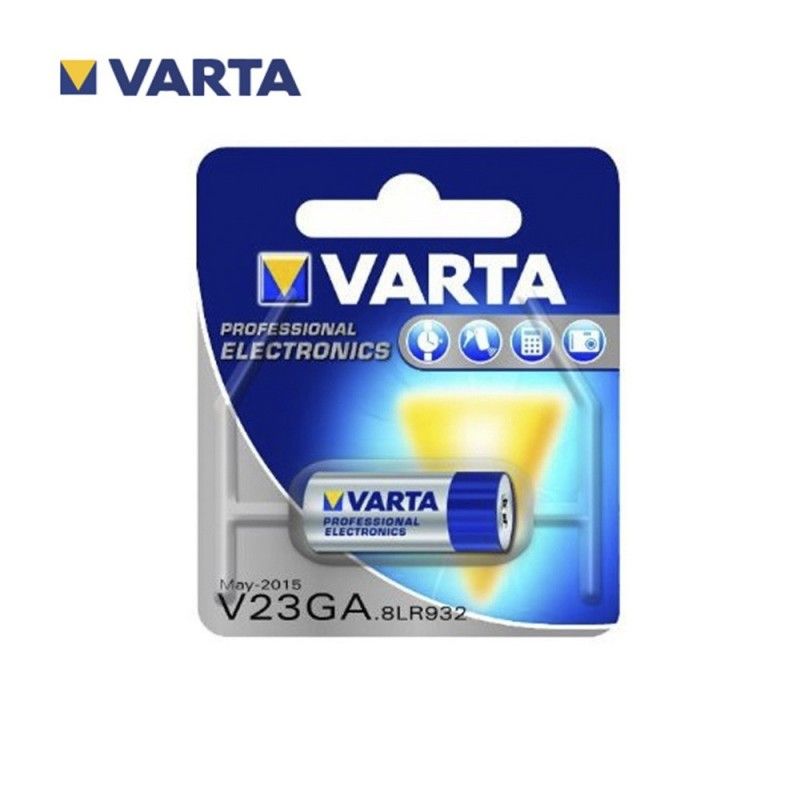 Pilha alcalina Varta v23ga 23a 12v para controle remoto blister 1 unidade ø10,3x28,5mm