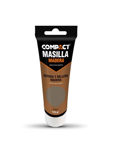 Masilla Plastica Madera 120 Gr Nogal