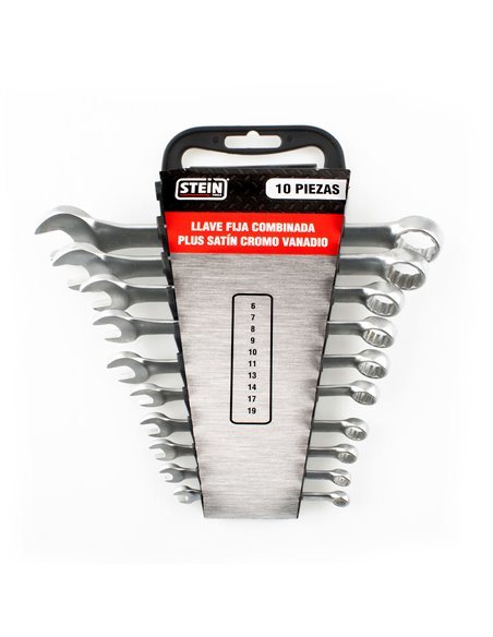 LlaVe Fija Combinada Stein Satin 10 Pc
