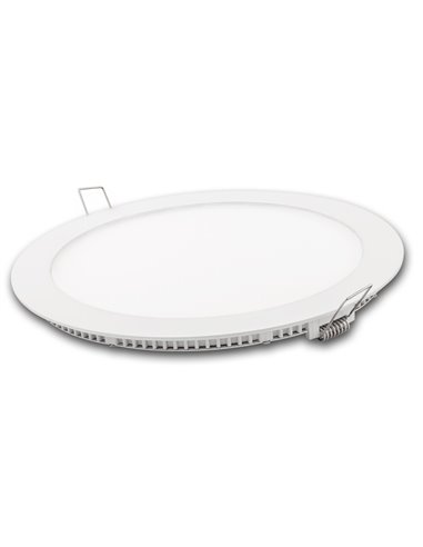 Downlight Led Redondo Blanco 18w Fria