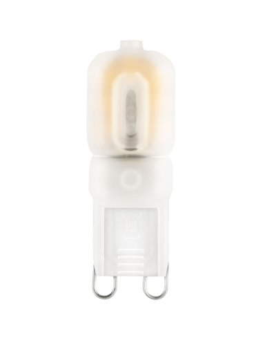 Bombilla led g9 matel plana 3w cálida