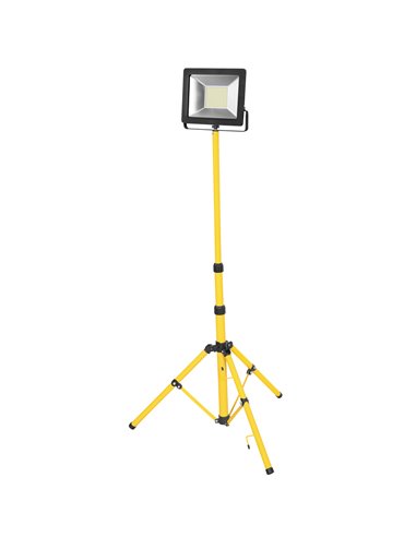 Trípode con proyector led matel ip65 50w fría