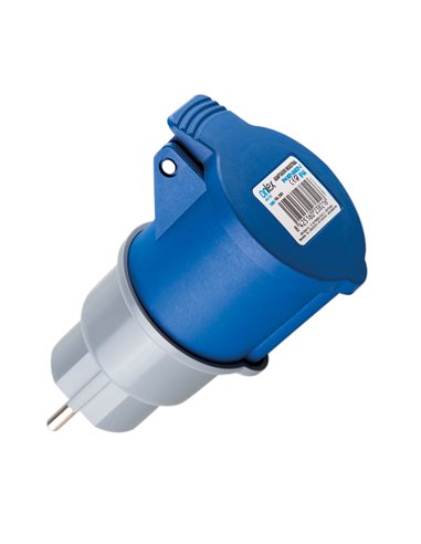 Adaptador Industrial Ip44 M2p+Base2p+T