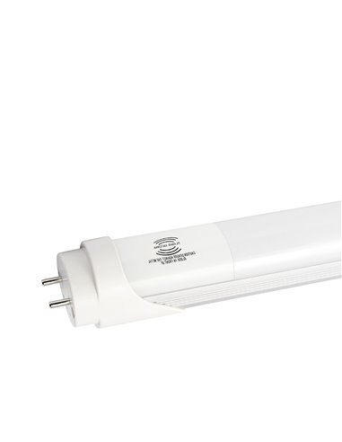 Fluorescente led matel aluminio sensor 60cm 9w fría