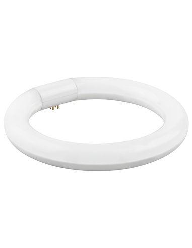 Fluorescente led circular matel 22cm 15w cálida