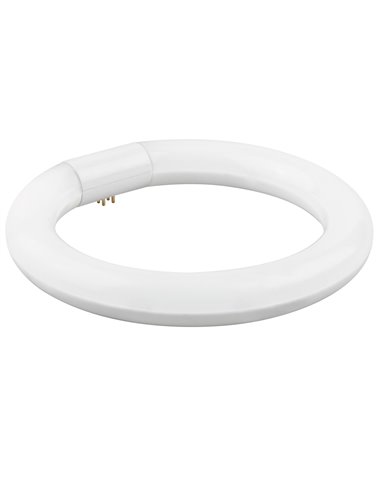 Fluorescente led circular matel 30cm 20w cálida