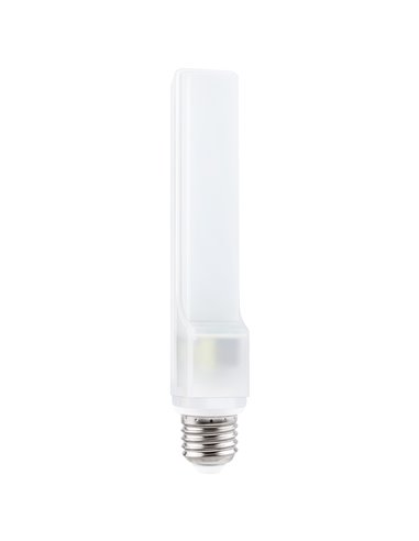 PLC matel E27 lâmpada LED rotativa 10W 230v 4200K
