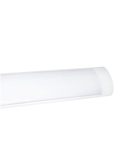 Tela LED de alumínio branco fosco 45W 120cm 6400K