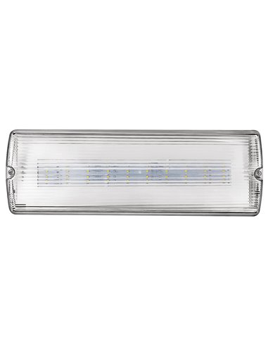 Luz de emergencia led matel 5w 500lm ip65 34cm