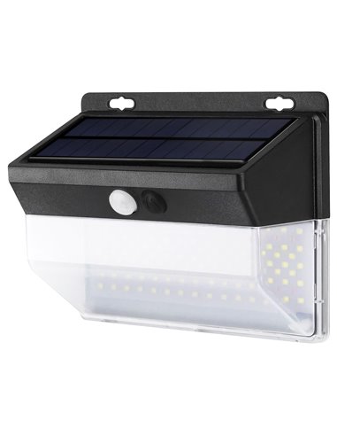 Aplique Led Solar Sens Vertical 10w Fria