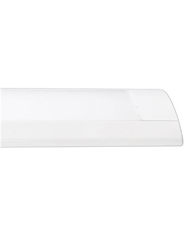 Pantalla Blanca Ip20 P/2tub Led 18w 120c