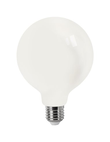 Lâmpada LED de filamento Matel E27 g95 8W 6400K opala