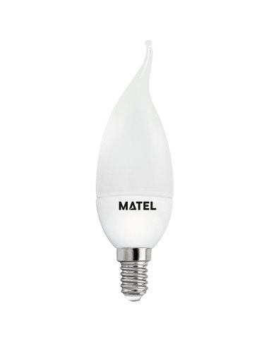 Bombilla led flama matel e14 5w neutra (3 intensidades)