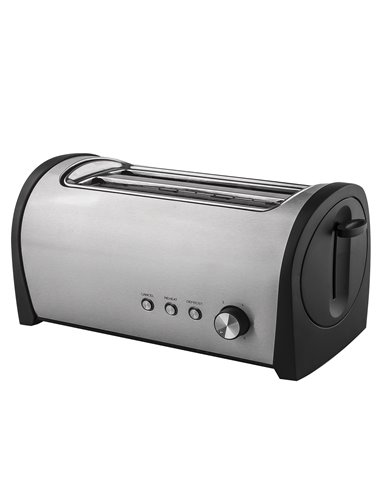 Tostadora inox 2 ranuras 1400w küken