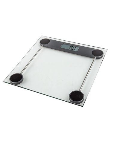 Báscula baño digital cristal 180kg küken