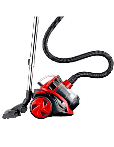 Aspirador sem saco 800w (2400w) vermelho küken