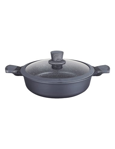 Panela de indução de pedra Supreme baixa 40cm