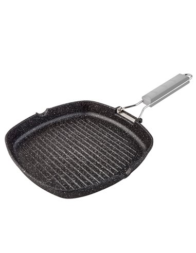 Grill piedra mango abatible supreme rayada 20cm