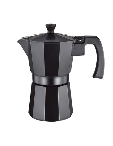 Cafetera Supreme Aluminio Negra 1tazas