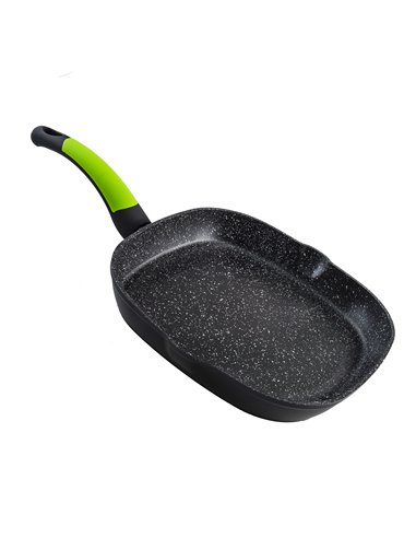 Grill piedra ecológica superficie lisa supreme 24cm