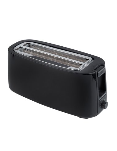 Tostadora eléctrica küken negra 1400w 4 piezas