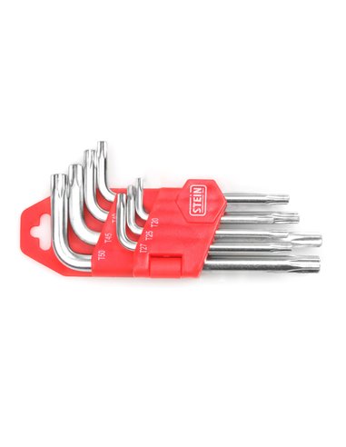 LlaVe Torx Stein Cr-V C/Ag Est 9p Larga