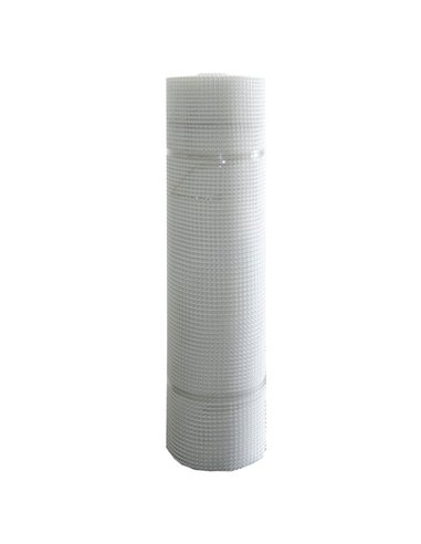 Malla Plast Alfa Blanca 18 Mm 1x25 M