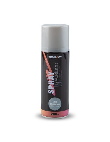 Pintura Spray 200ml Brillo Gris