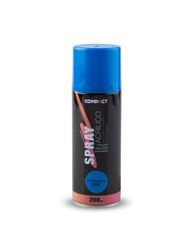 Pintura Spray 200ml Fluor Azul