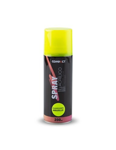 Pintura Spray 200ml Fluor Amarillo