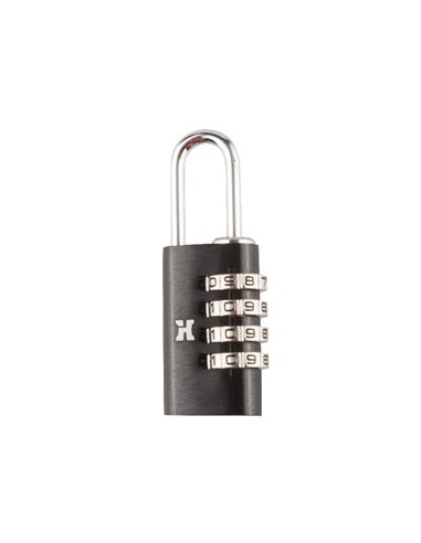 Candado Alum Comb Handlock 21mm 4n Negro