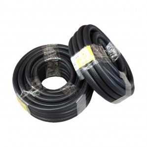 Edm Tubo Corrugado Exterior 11 mm ce m-16 15 m Negro