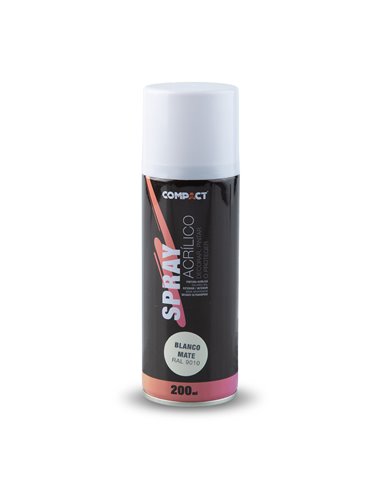 Pintura Spray 200ml Mate Blanco