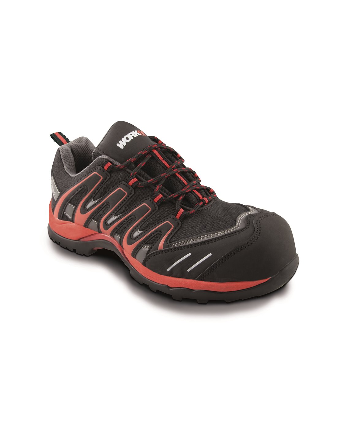 Scarpa antinfortunistica rossa ESD workfit trail nº44