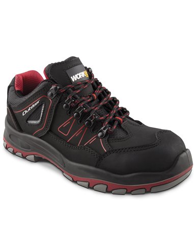 Zapato seguridad workfit outdoor s3 src rojo nº39