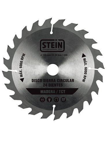 Disco Sierra Circular 180 Mm 24 Dientes