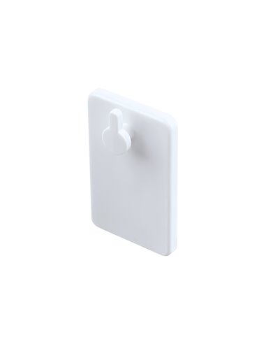 Cabide easy hanstik adesivo 25x40mm branco (2 unidades)