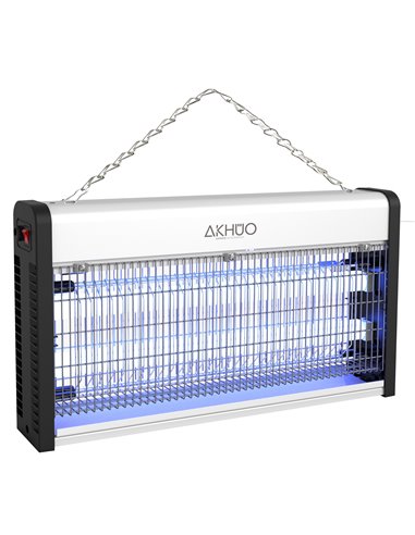 Mata insectos akhuo luz uv 2x15 w