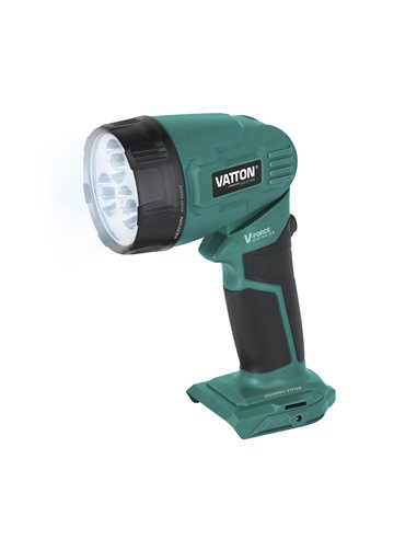 Linterna led de mano vatton 20v sin batería