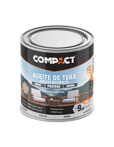 Aceite de teka 750ml incoloro